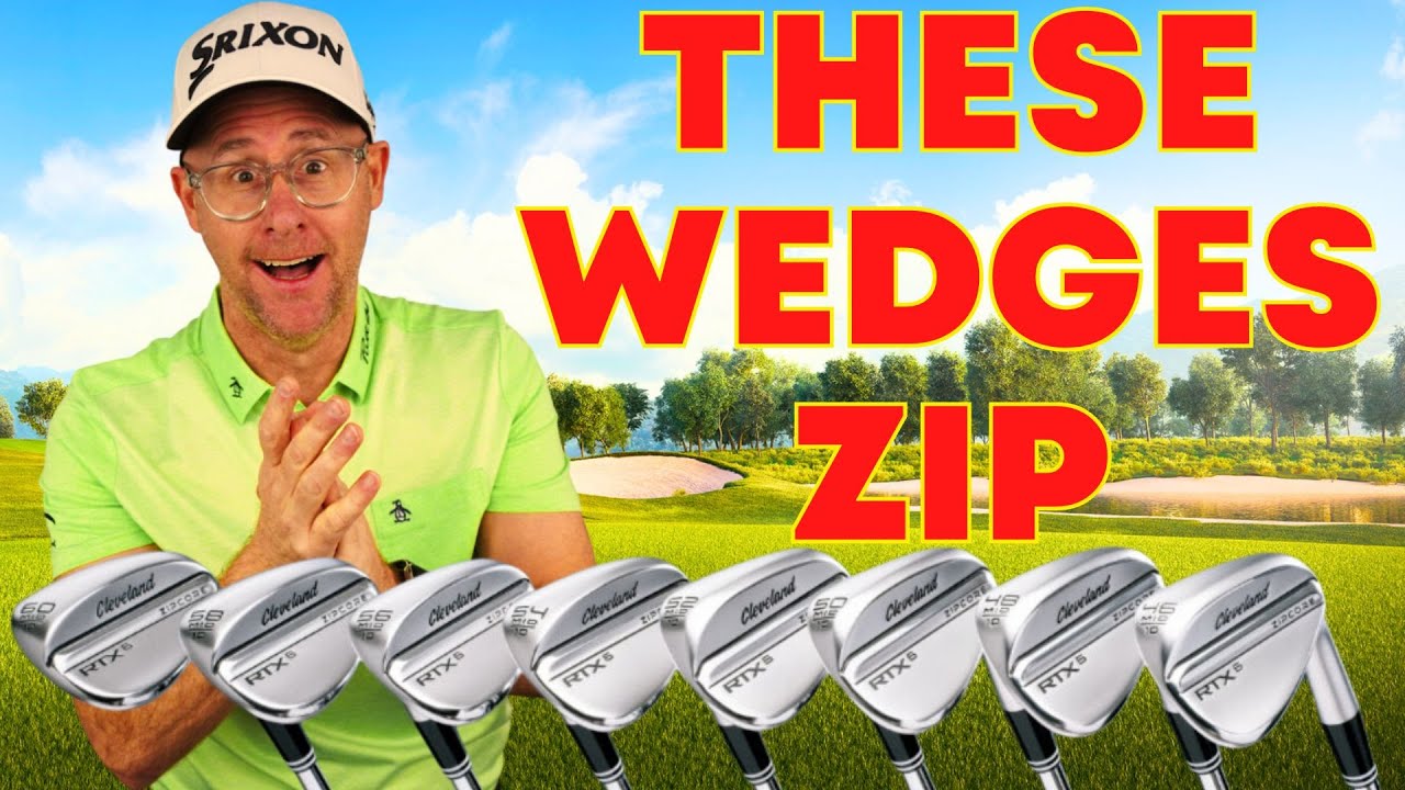 NEW RTX6 WEDGE GAMECHANGER?? | Cleveland Golf Zip Core Spin Wedge Review