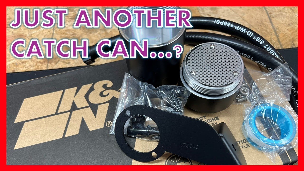 K&N Oil Catch Can Install and Review