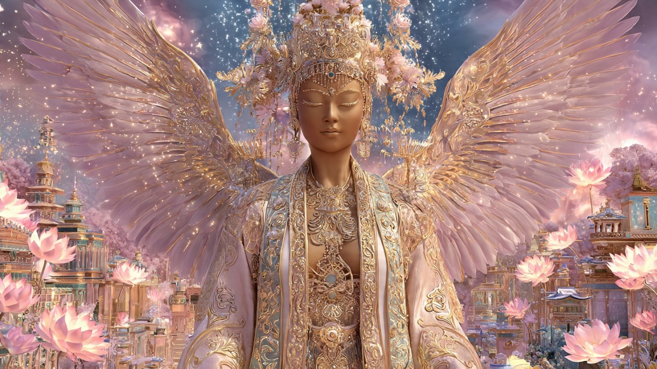 &ldquo;Inside the World of a Celestial Monk | Pure Divine Luxury & Light&rdquo;