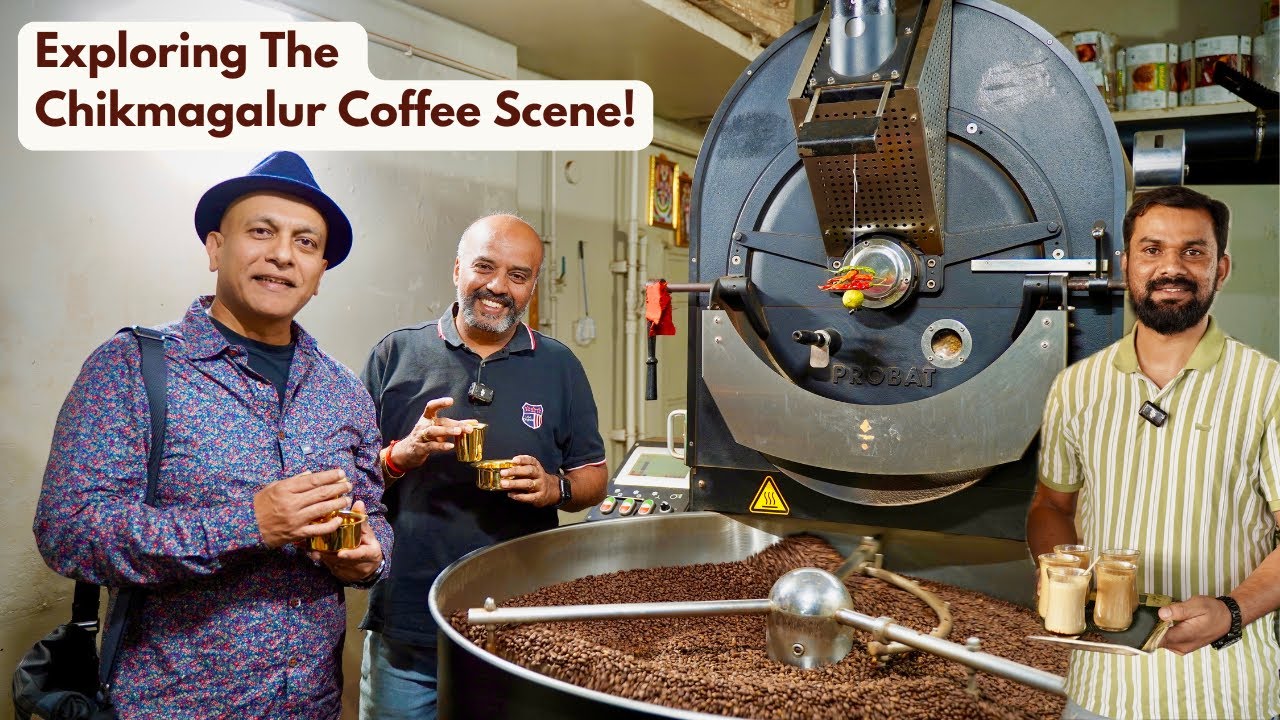 Exploring 50-Year-Old VASAVI COFFEE And A Young Start Up Café, MOTHERLAND COFFEE CLUB, Chikmagalur!