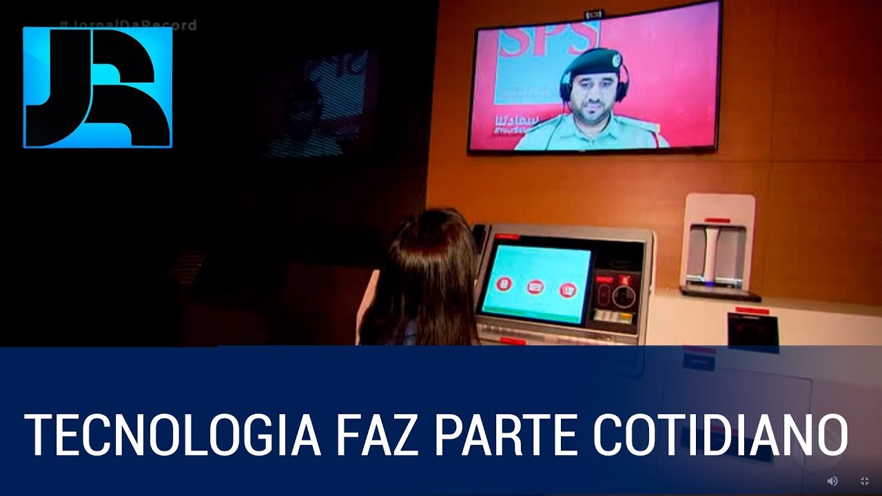 Tecnologia avançada está presente no cotidiano de Dubai