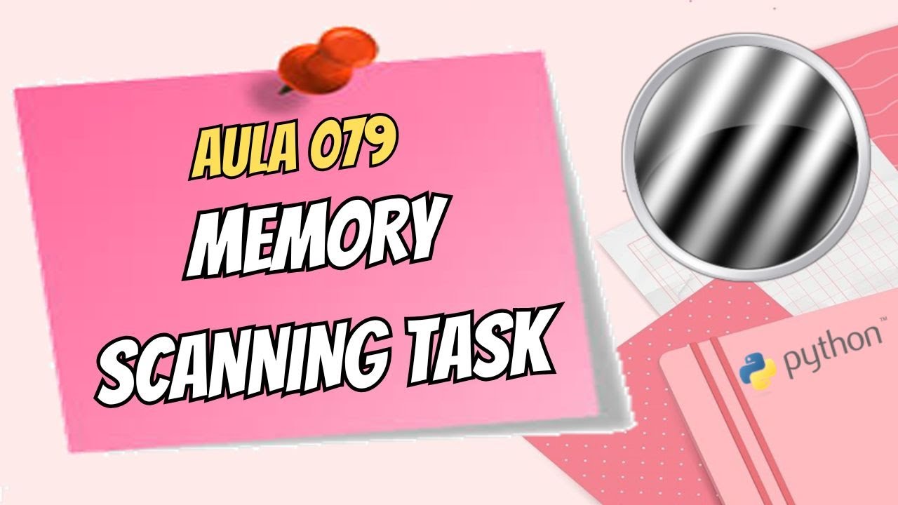 PsychoPy – Aula 079 | Memory Scanning Task