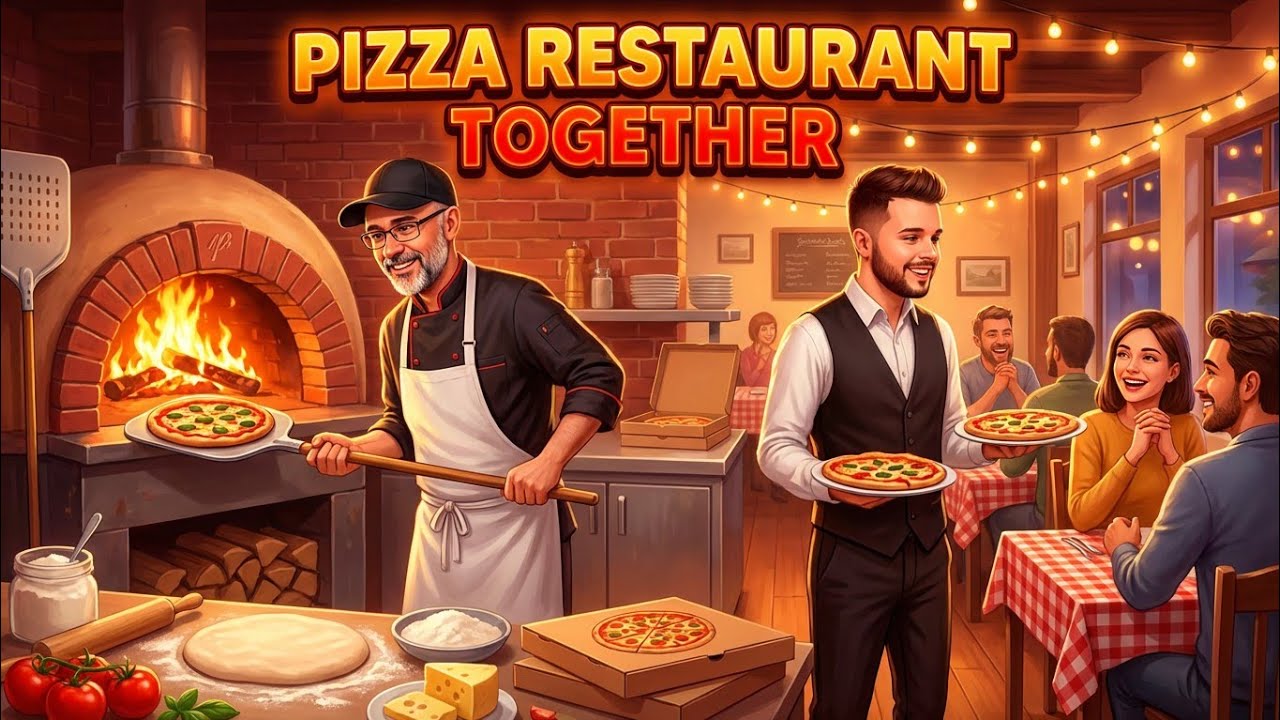 Dois Novatos Fazendo Pizza! 🍕😂 – Pizza Restaurant Together
