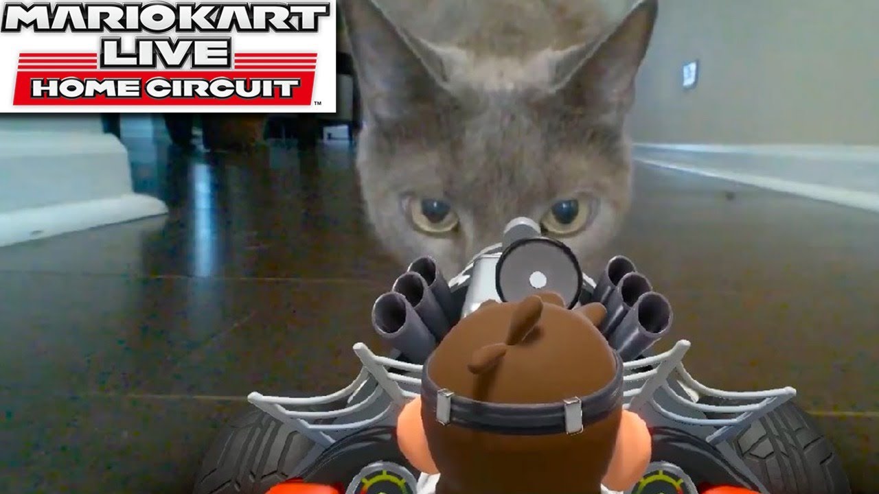🙀 IS 200cc TOO FAST?! Mario Kart Live Home Circuit!