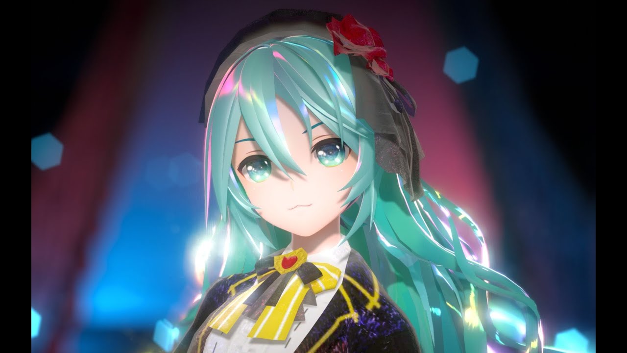 【VOCALOID MMD/4K/60FPS】Hatsune Miku【脳内革命ガール】