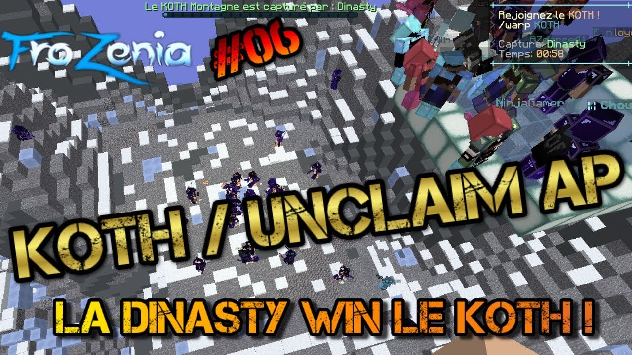 UNCLAIM DES AP ET KOTH / BACK HORS FAILLE 4V1 :D [FROZENIA 06]