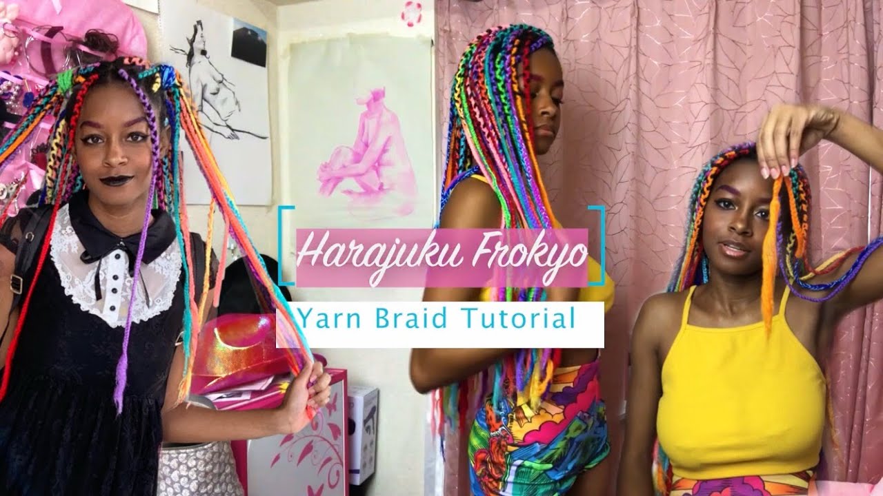 How to Do Yarn Braids: Box Braiding with Yarn