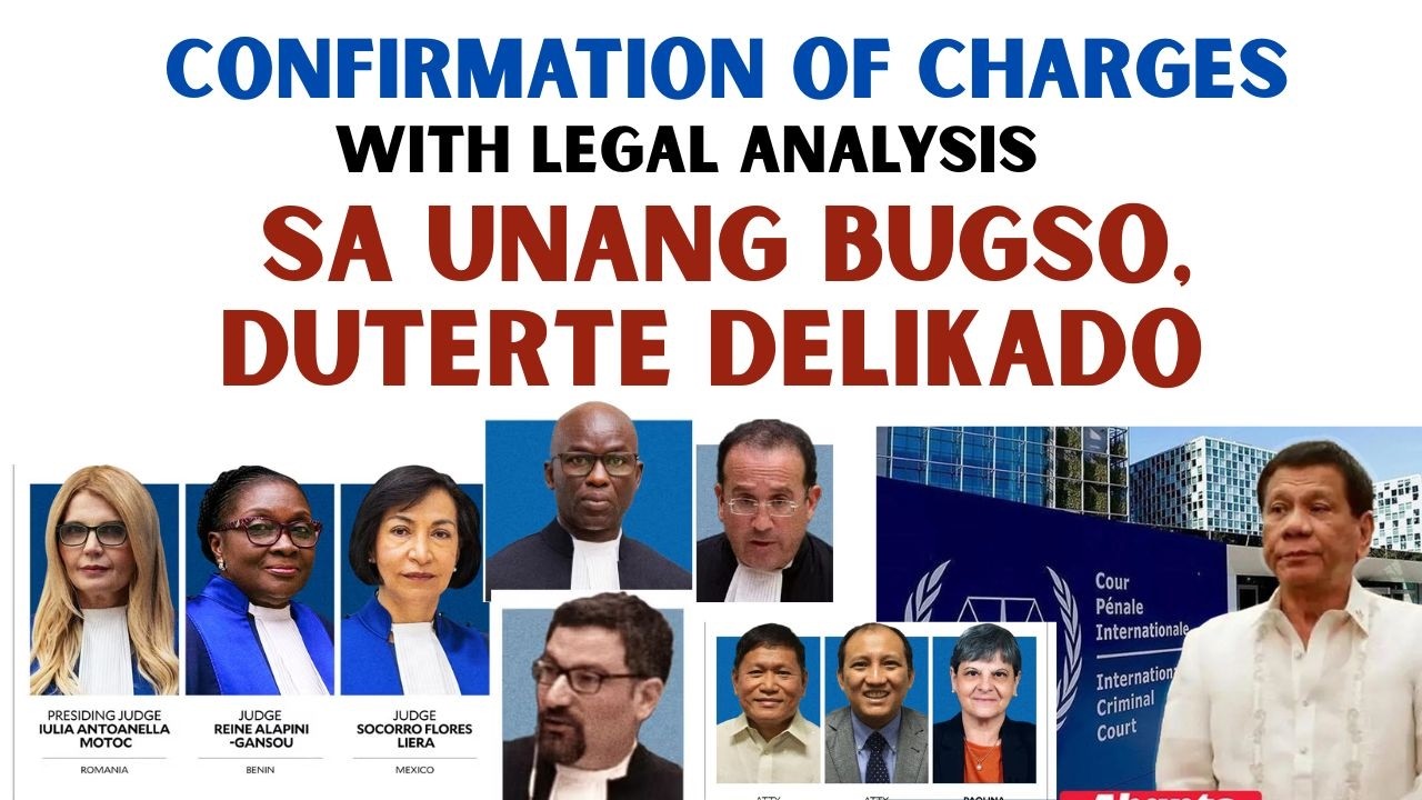 ICC CONFIRMAtTION OF CHARGES OF DUTERTE