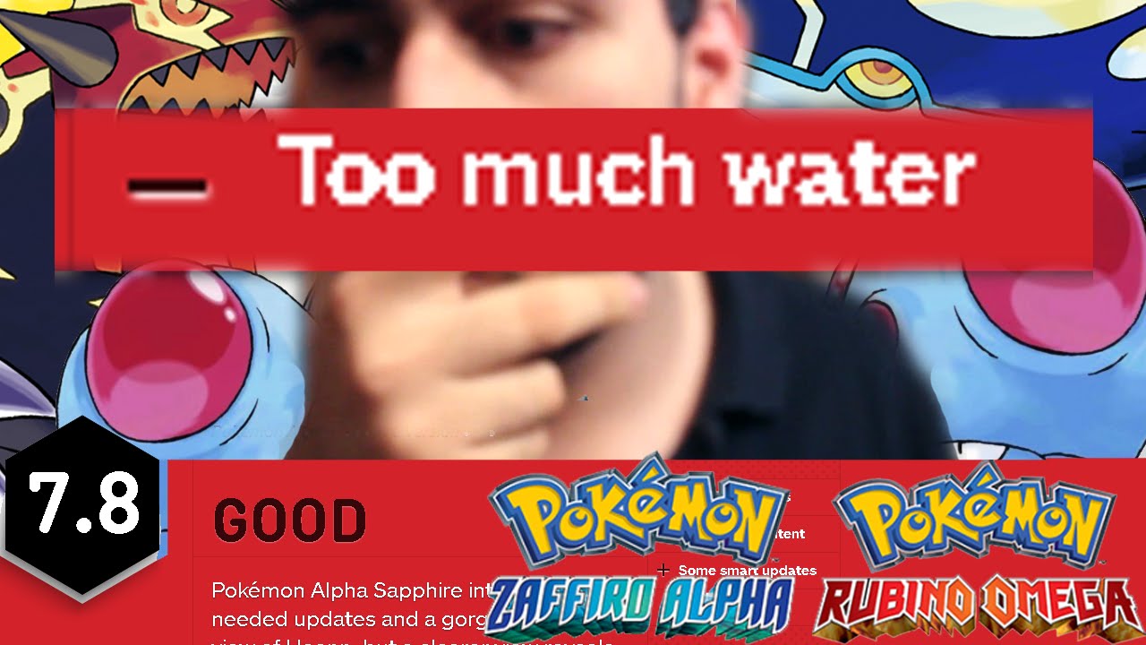 In Pokémon Zaffiro Alfa e Rubino Omega c'è troppa maledetta acqua