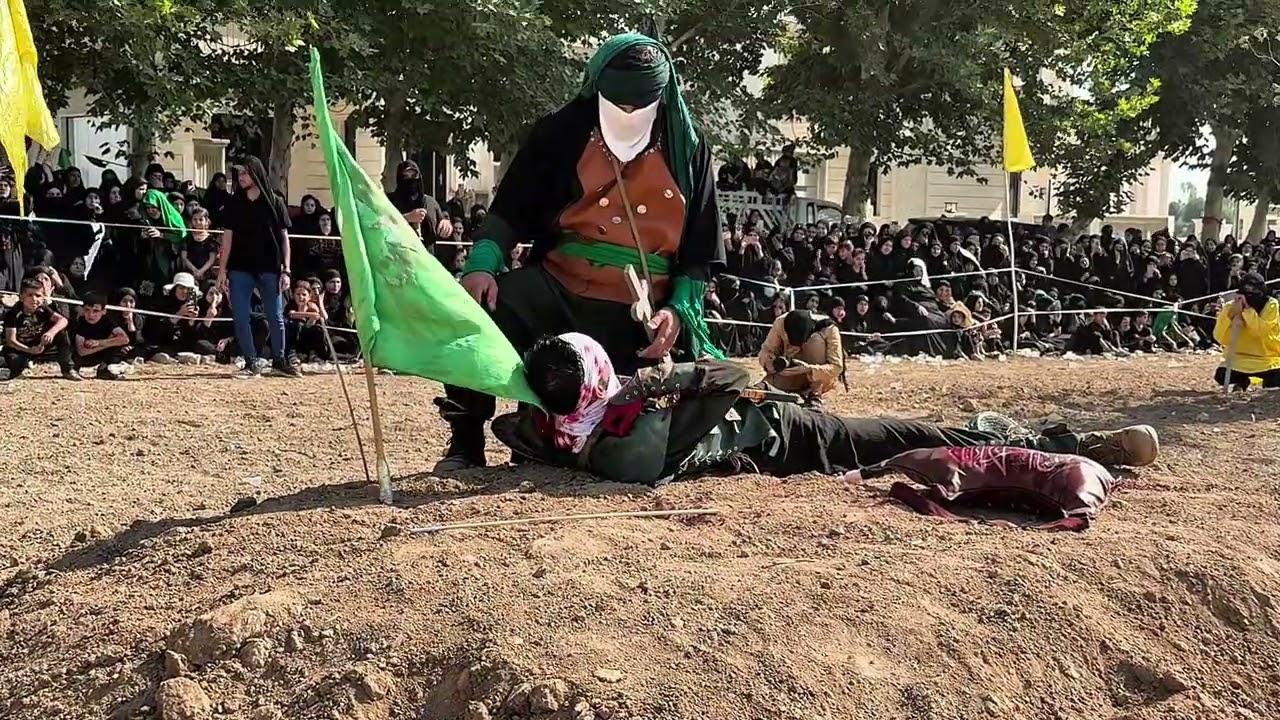 ‏￼ تمثيل واقعة الطف في محافظة نينوي منطقة القبة￼