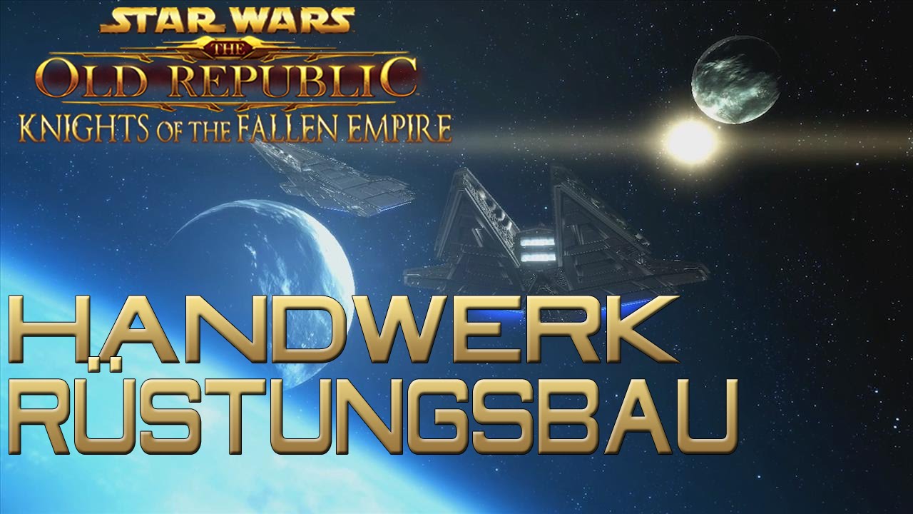 SWTOR ★ Knights of the Fallen Empire ★ Rüstungsbau - Was ist neu?