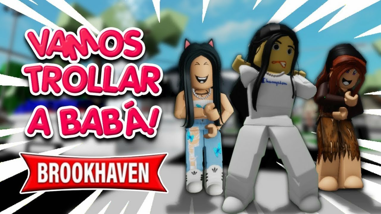 MINHA AMIGA ÓRFÃ E EU TROLLAMOS A BABÁ PRECONCEITUOSA | Historinha no Brookhaven 🏡RP ( Roblox )