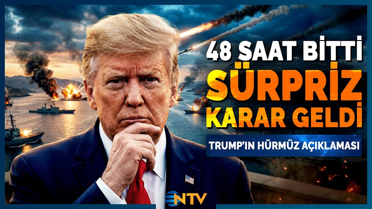 H&uuml;rm&uuml;z Krizinde Beklenmedik Gelişme! Trump Yeni Kararını Duyurdu | NTV
