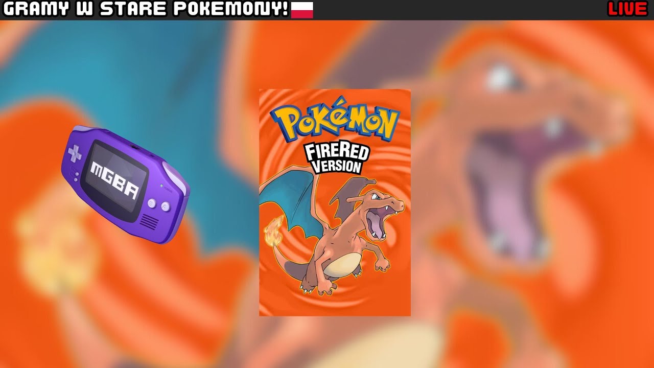 GRAMY W STARE POKEMONY! 🔴#pokemon #pokemonfirered #live