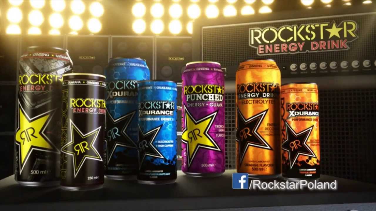 Rockstar Energy Drink - nowy wymiar energii w 4 rockowych smakach
