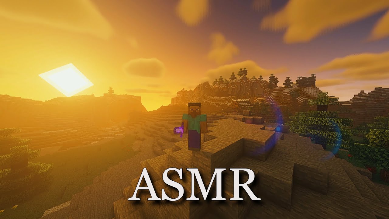АСМР В МАЙНКРАФТЕ БОЛТАЛКА и ВЫЖИВАНИЕ / ASMR IN MINECRAFT