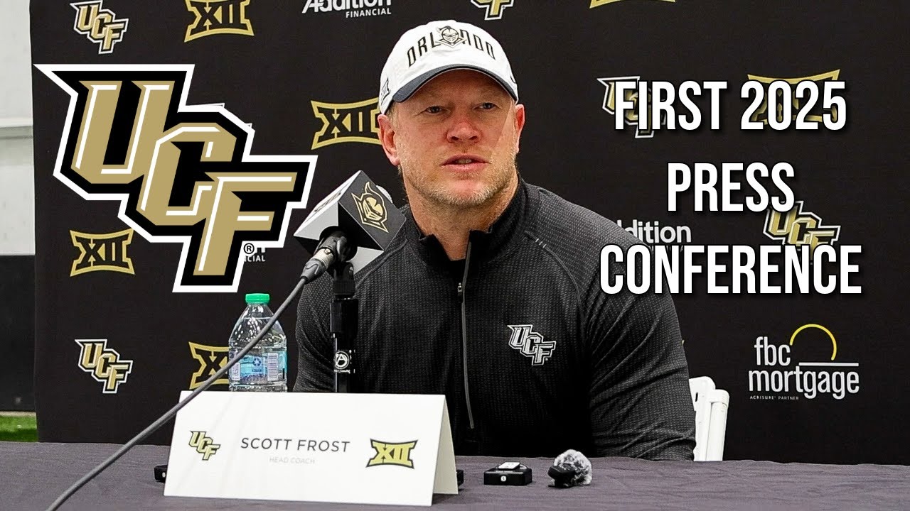 UCF Football: Scott Frost Press Conference ~ Talks New Staff, Offensive Philosophy & More ⚔️🏈