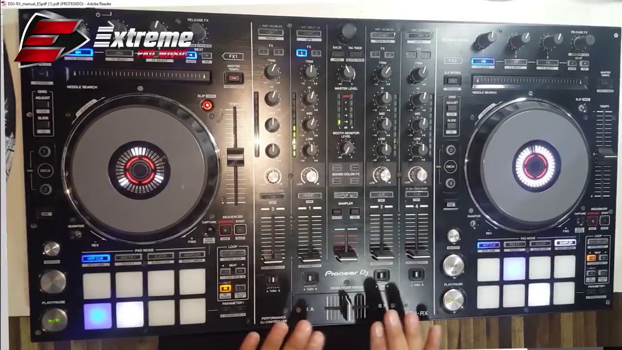 Configuraciones avanzadas del controlador PIONEER DDJ SX SX2, RX