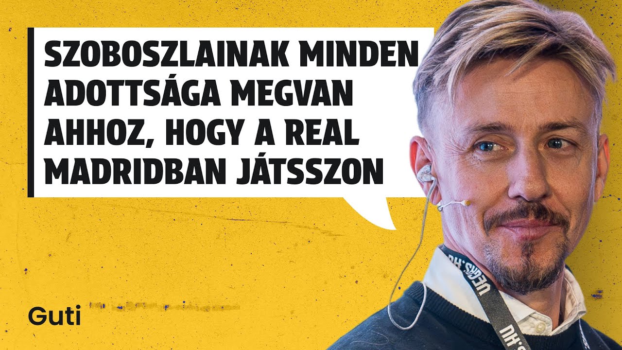 Exkluzív Guti-interjú: Szoboszlainak minden adottsága megvan ahhoz, hogy a Real Madridban játsszon😱