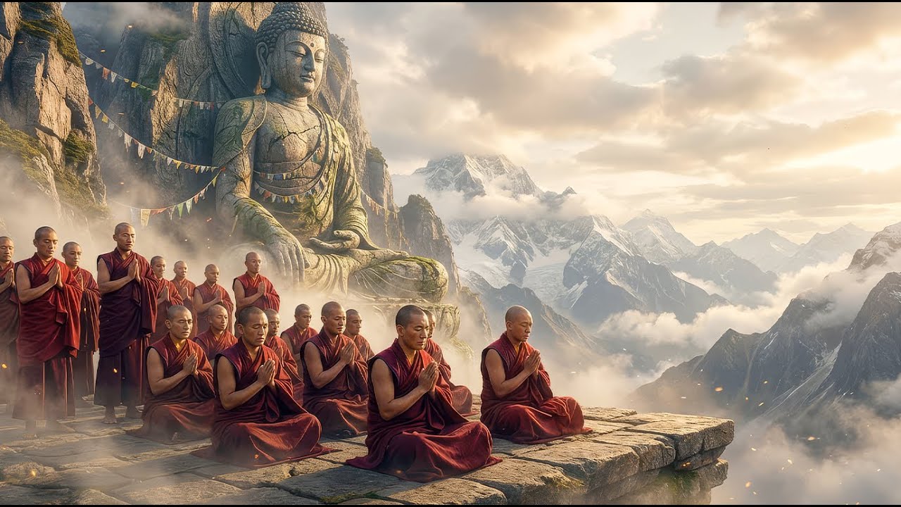 Release Mental Tension — Tibetan Monks Mantra Chanting for Deep Healing