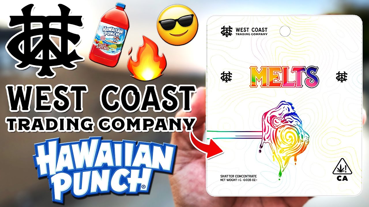 This HAWAIIN PUNCH had me MELTED! | West Coast Trading Company Melts Hawain Punch Review!