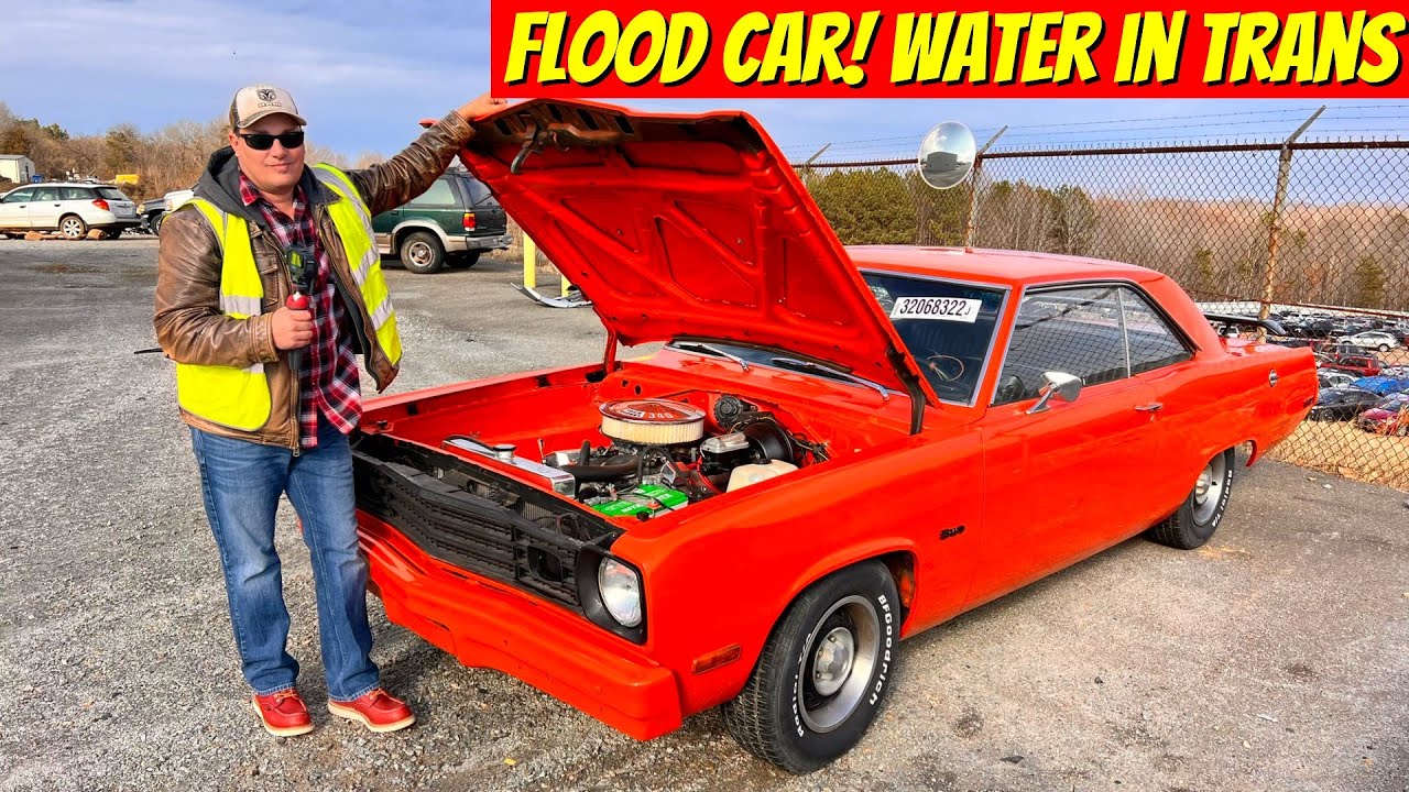 I Bought a 73 Plymouth Scamp Flood Car in Virginia! Will it Drive 1200 Miles to Oklahoma? Part 1