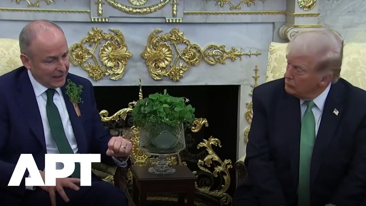 «Европа не захвачена»: премьер-министр Ирландии Мишель Мартин заявил Трампу на встрече в Белом до...
