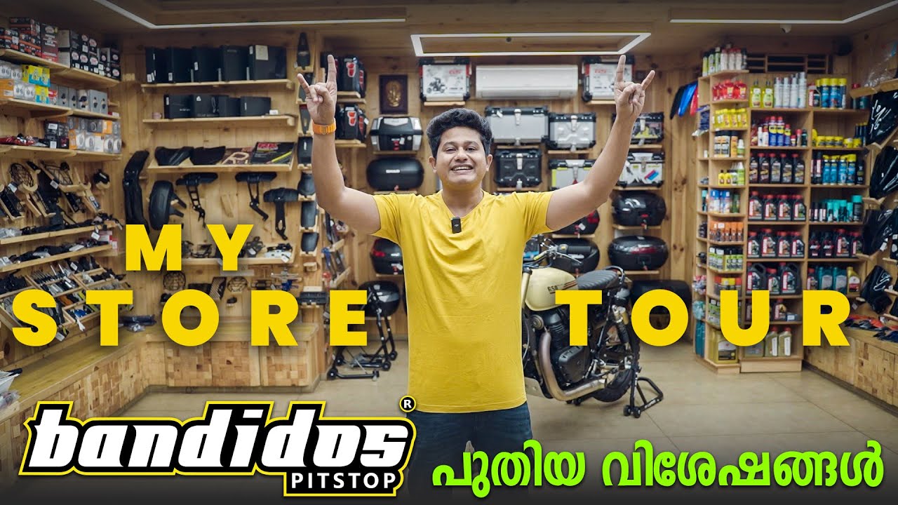 ബാന്ഡിഡോസിലെ Puthiya വിശേഷങ്ങൾ |Store tour | Bandidos Pitstop | Walk-through retail store | Thrissur