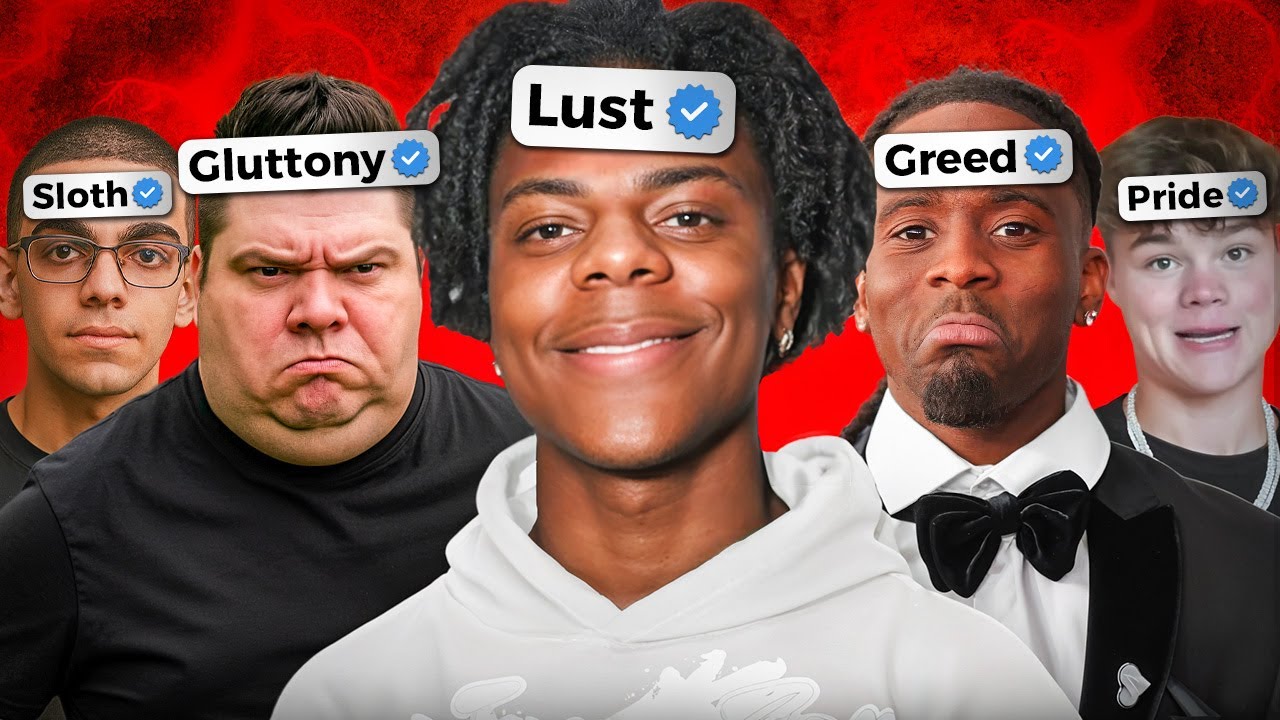 The Seven Deadly Sins as Streamers