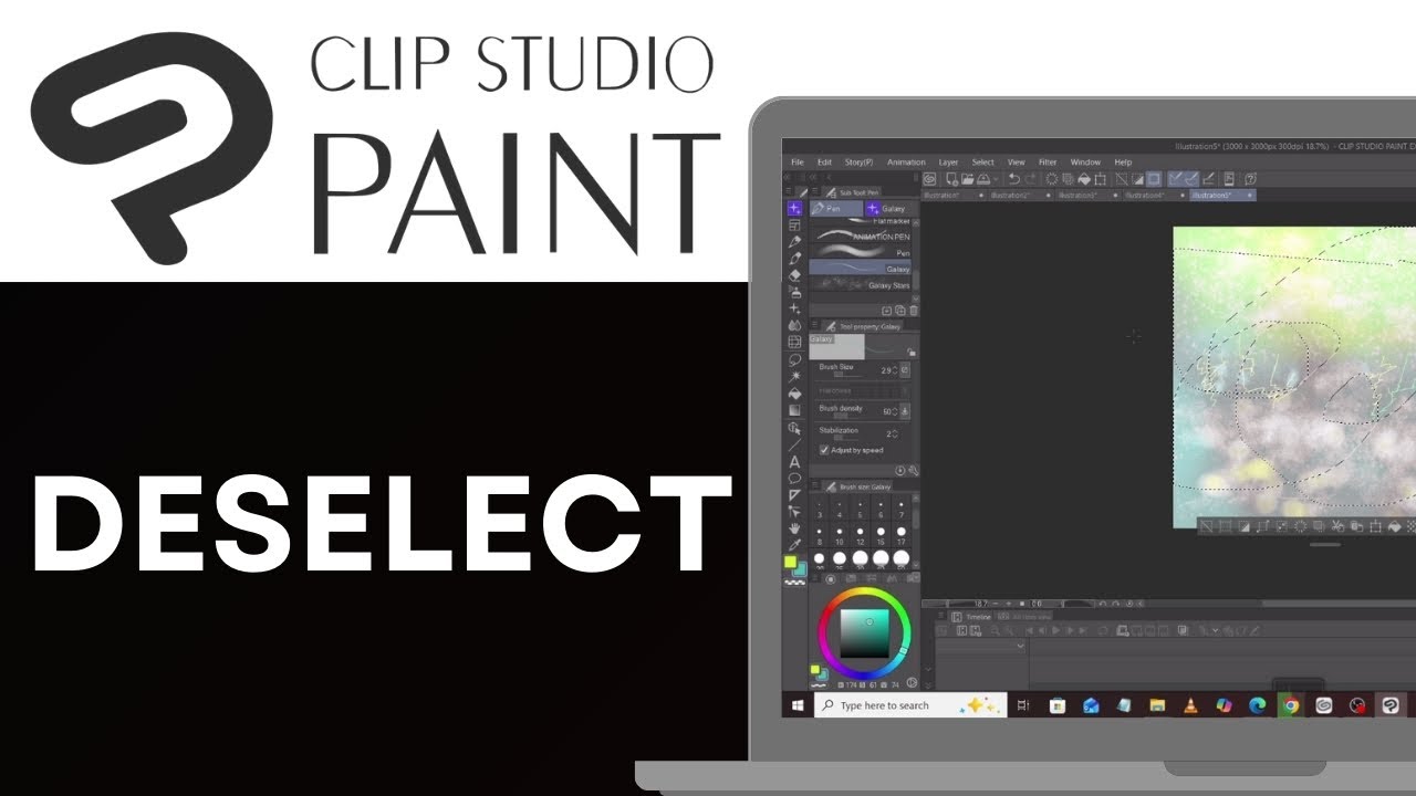 How to Deselect in Clip Studio Paint 2026 (Remove Active Selections Instantly)