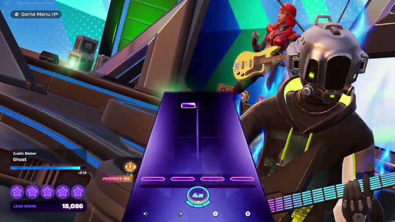 Ghost - Justin Bieber (Lead Easy | Fortnite Video)