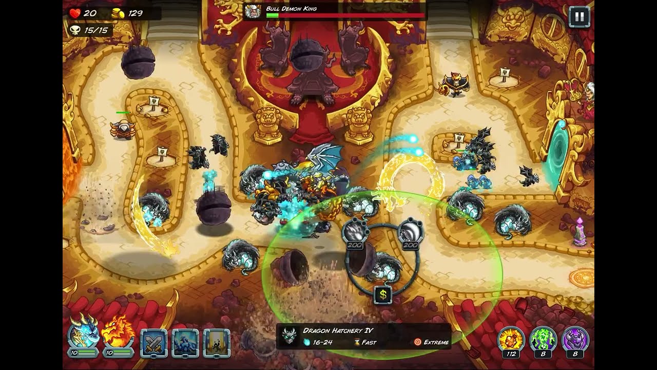 Dragons vs the bull demon king