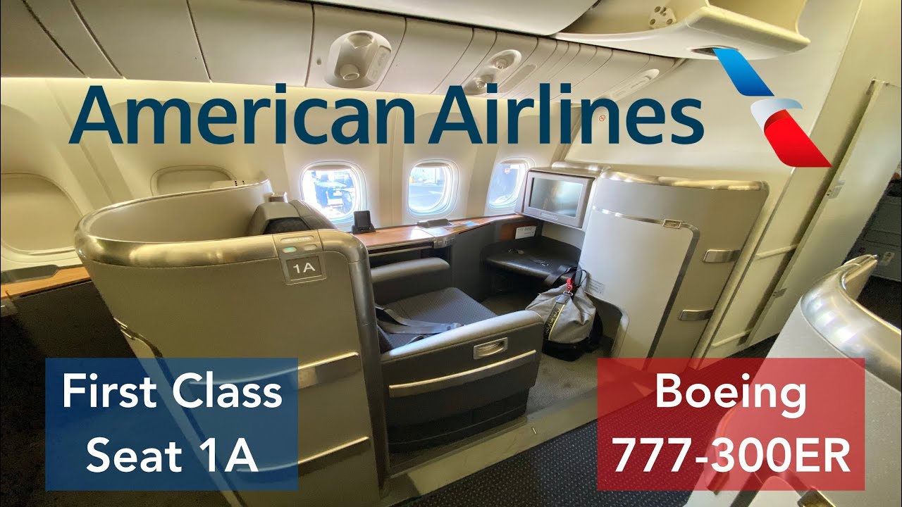 American Airlines 777-300ER Flagship First Class 4K