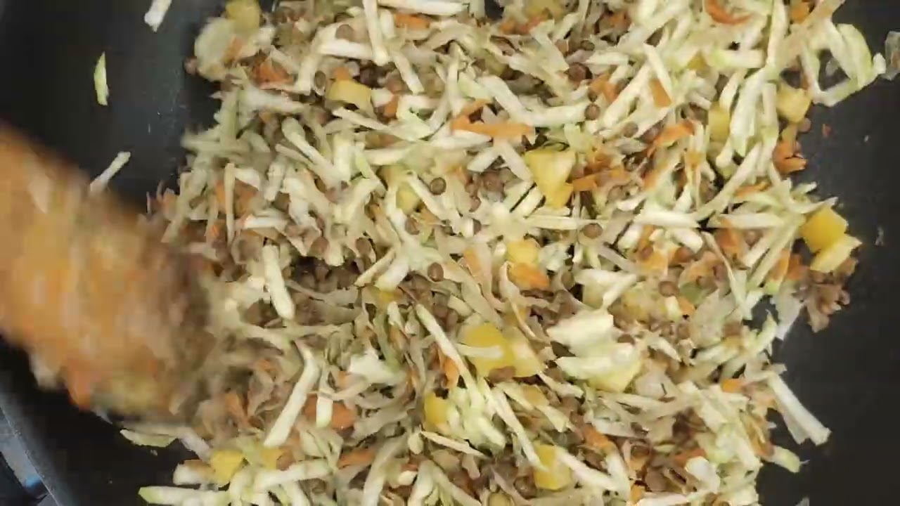 شوربة عدس بجبه 