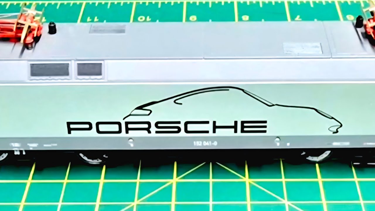 PORSCHE BR 152 TRIX MARKLIN CORELESS MOTOR INSTALL 