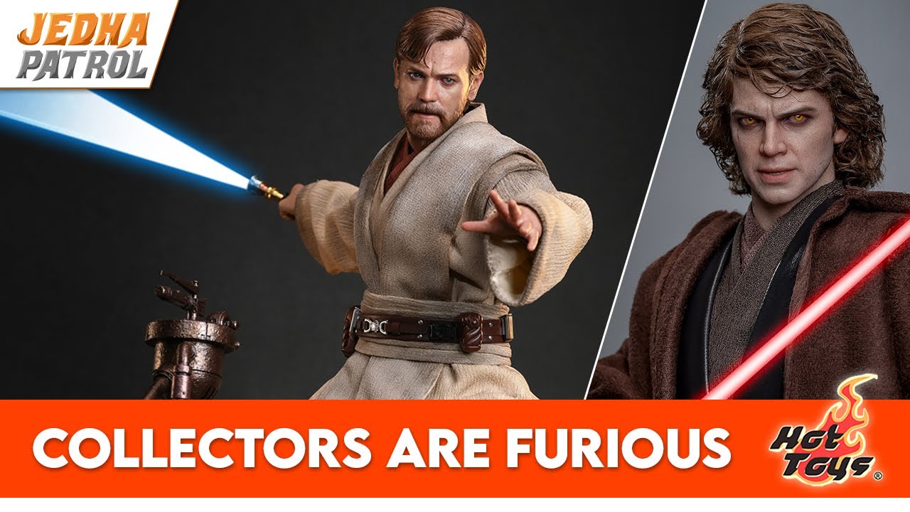 Hot Toys Mustafar Kenobi Grievous Artisan Anakin Reaction