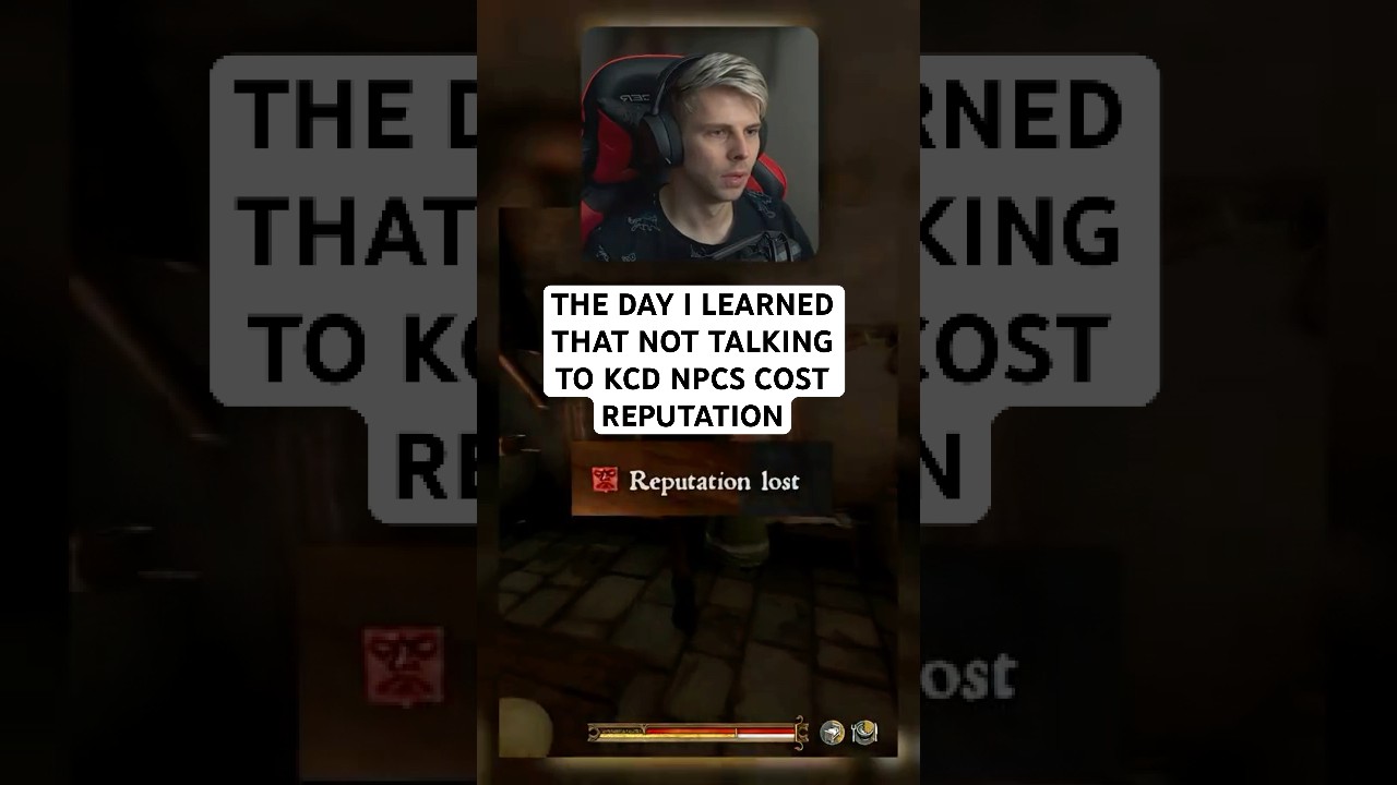 The NPC's in KCD have zero chill #shorts #kingdomcomedeliverance #kcd