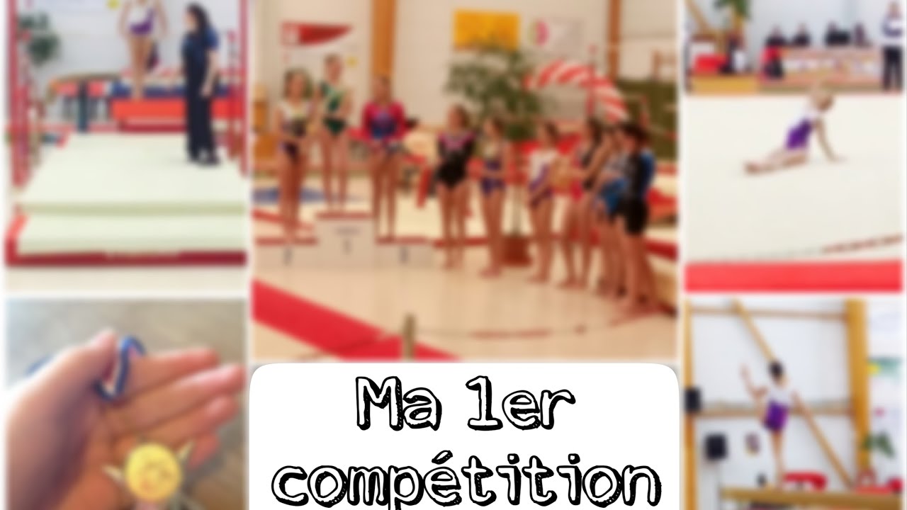 Ma première compétition de gymnastique 🏆