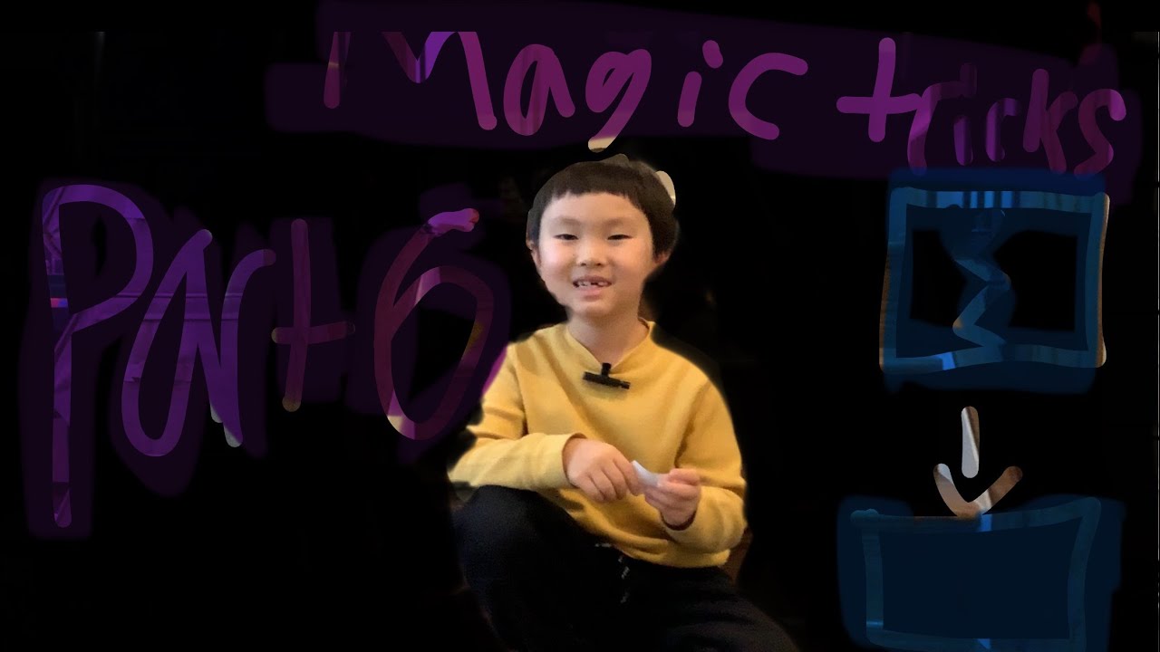 Magic tricks for kids (part 6)￼
