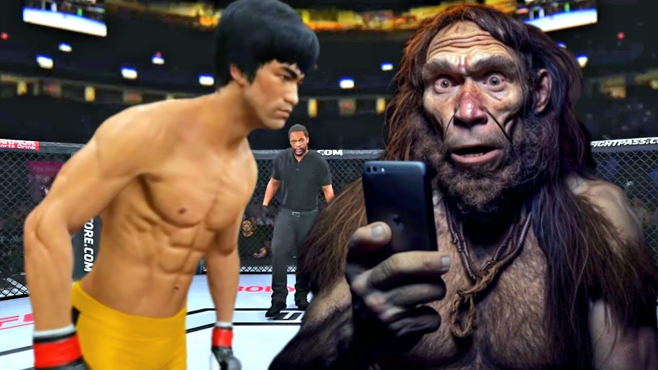 PS5 Pro | Брюс Ли против потрясающего Current Savage (EA Sports UFC 4)