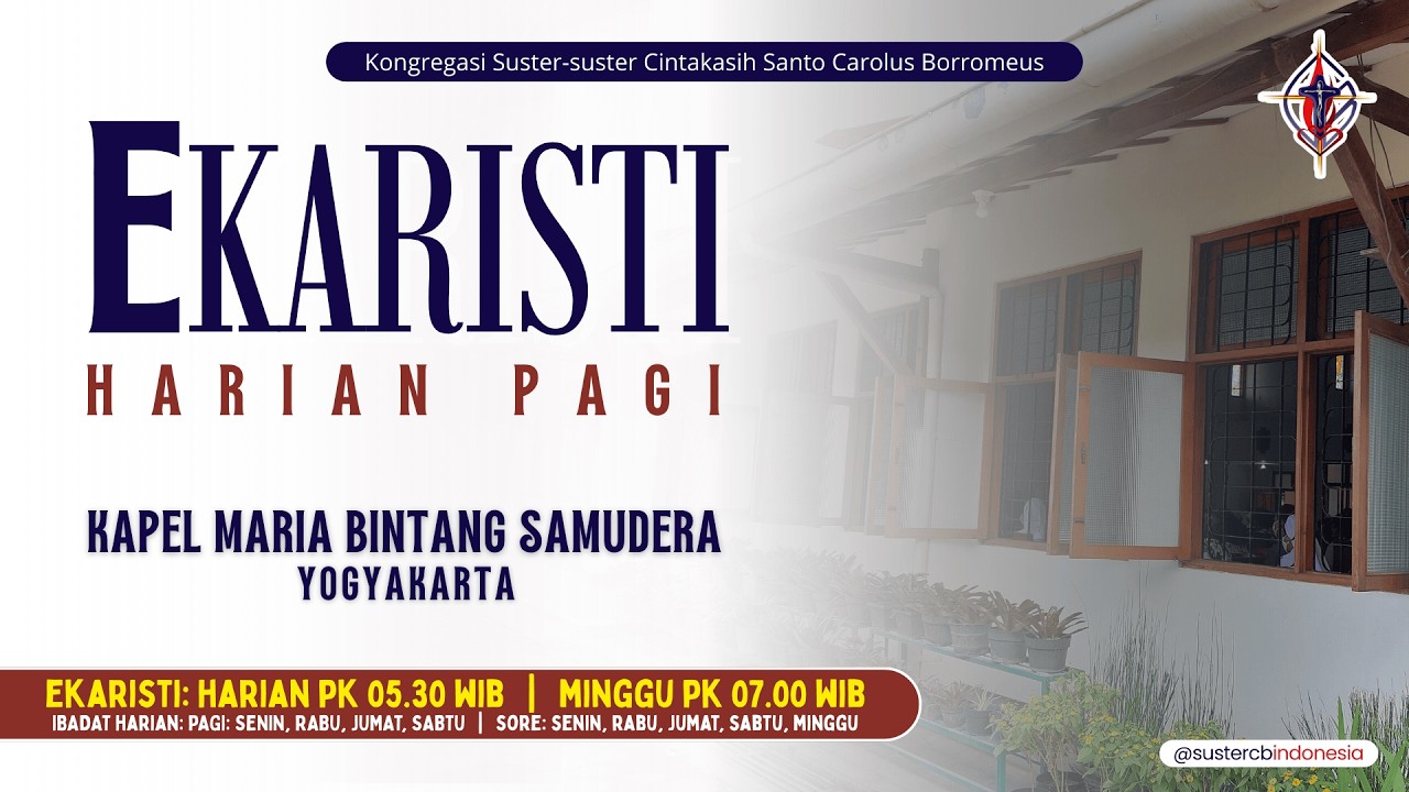 LIVE Ekaristi Harian, Kamis, 12 Maret 2026, pk 05.30 WIB