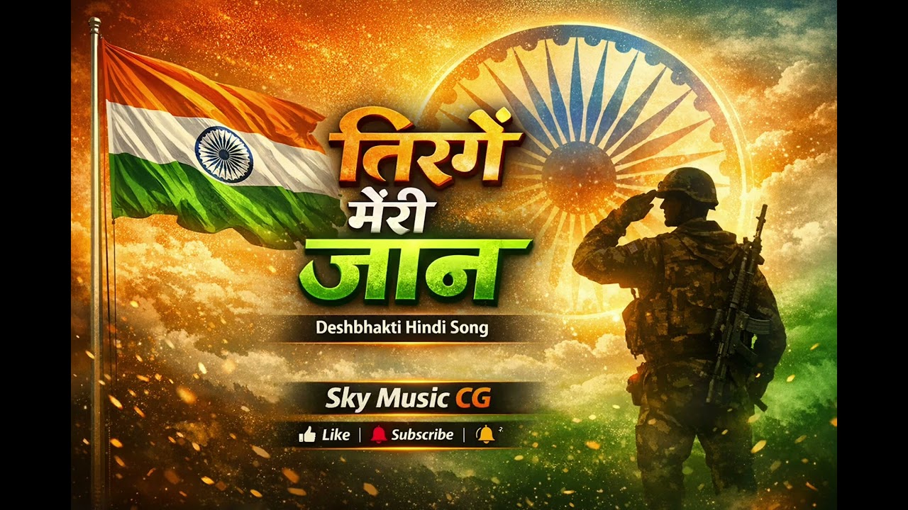 तिरंगे मेरी जान 🇮🇳 | Deshbhakti Hindi Song 2026 | Independence Day Special | Sky Music CG