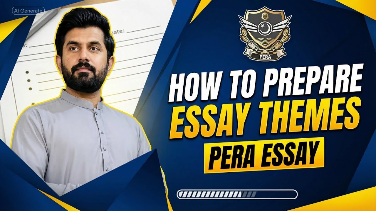 Essay Themes Preparation |  Water Crisis in Pakistan | CSP Irfan Hunjra