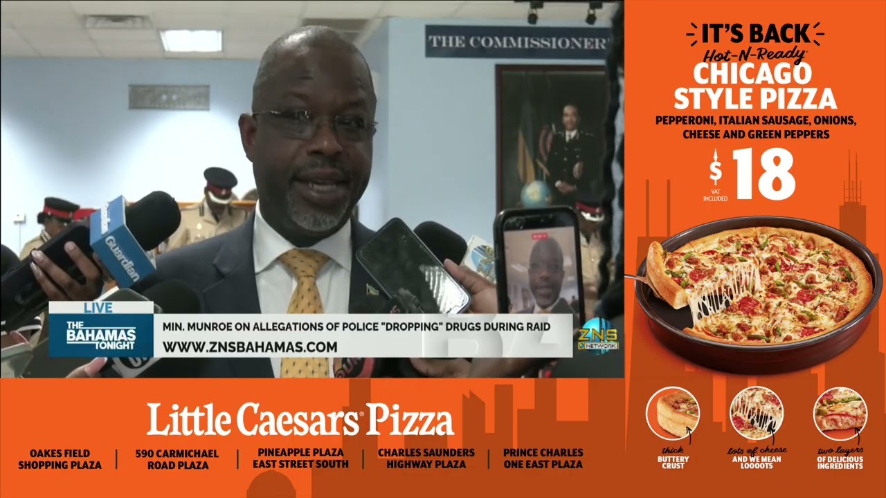 Min. Munroe On Allegations Of Police 'Dropping' Drugs During Raid