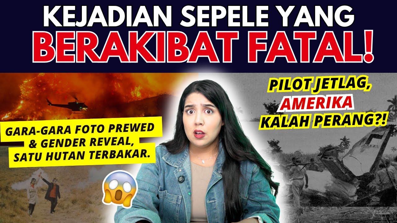 KEJADIAN2 SEPELE yang AKIBATNYA FATAL! 😰