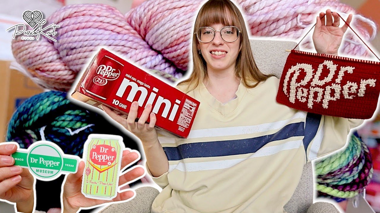 Dr. Pepper Yarn Haul | PassioKnit P.O. Box opening