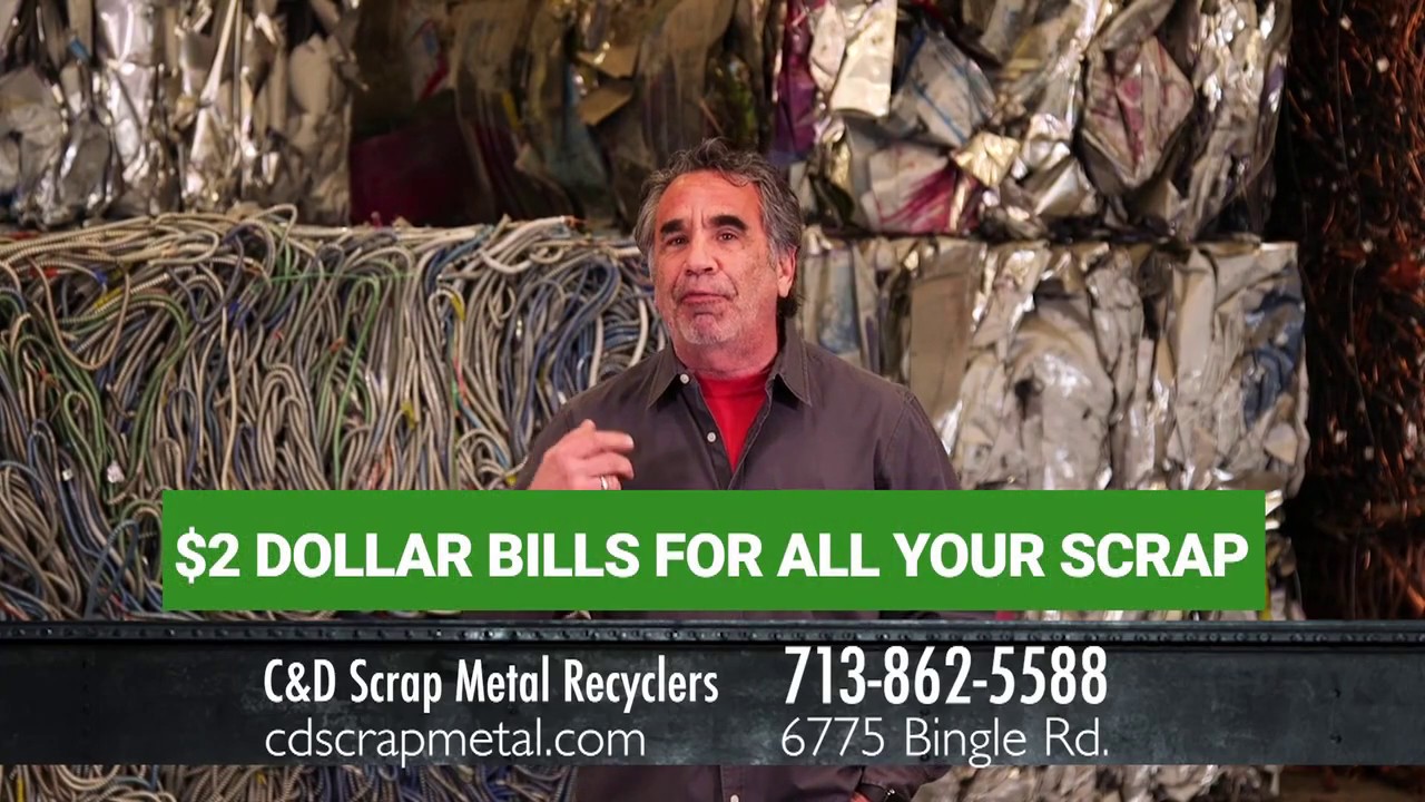 Get Top Prices for Scrap at C&D Scrap Metal: We Pay in $2 Bills! Visit one of our 3 Locations Today!
