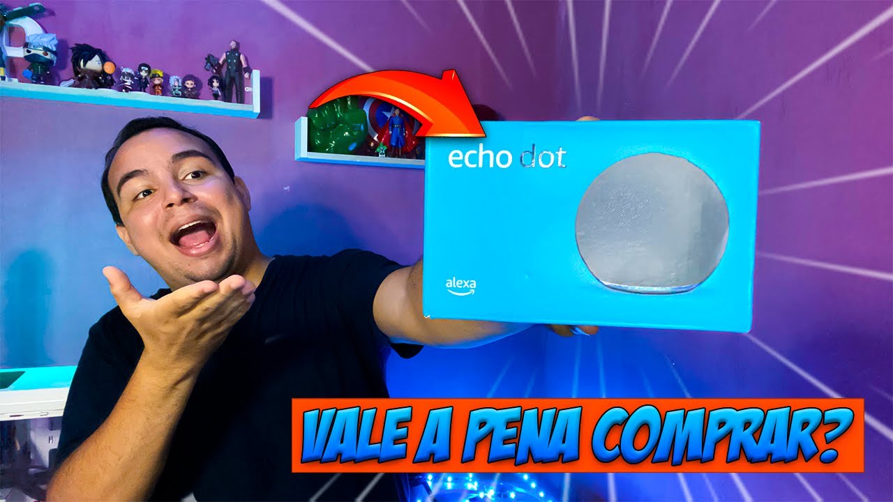 AMAZON Echo Dot de 5ª geração: VALE A PENA TER UMA ALEXA? Review