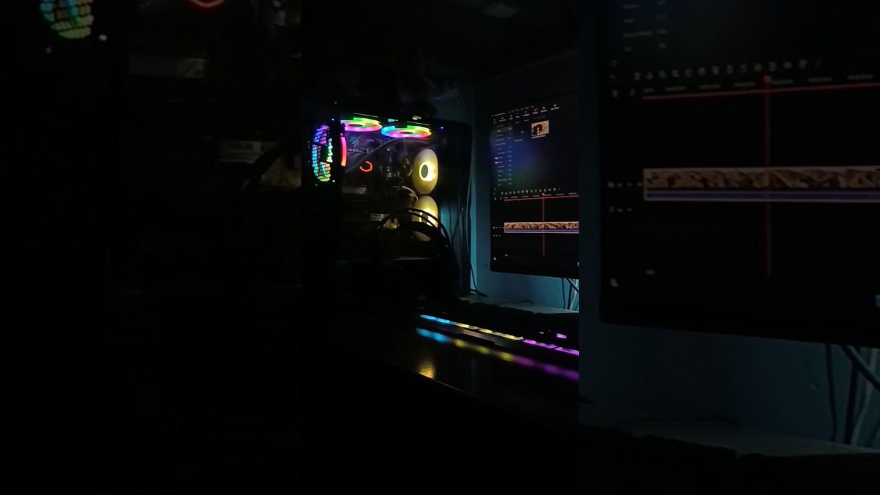 Gaming PC cinematic shots ❗ #shorts #gaming #viral