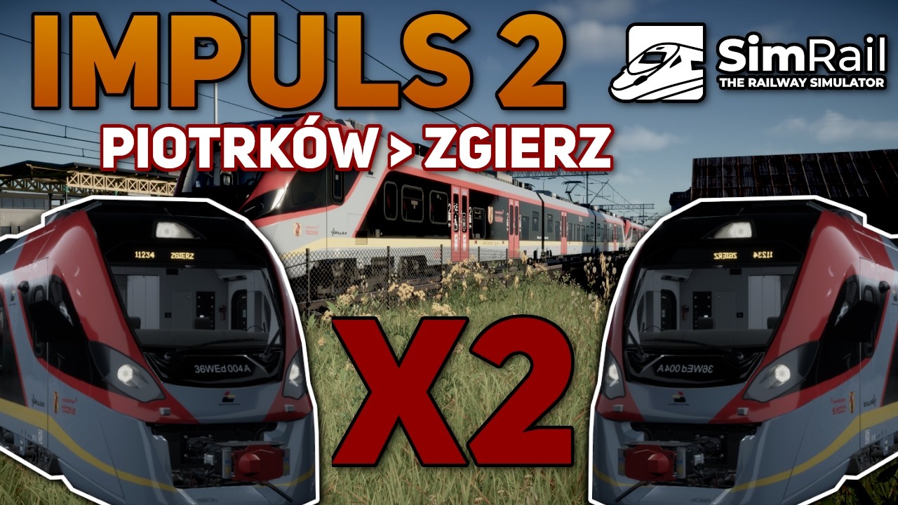 SimRail | Jak uruchomić dwa składy Impuls 2 | PORADNIK | 2026 #simrail #impuls2 #maszynista